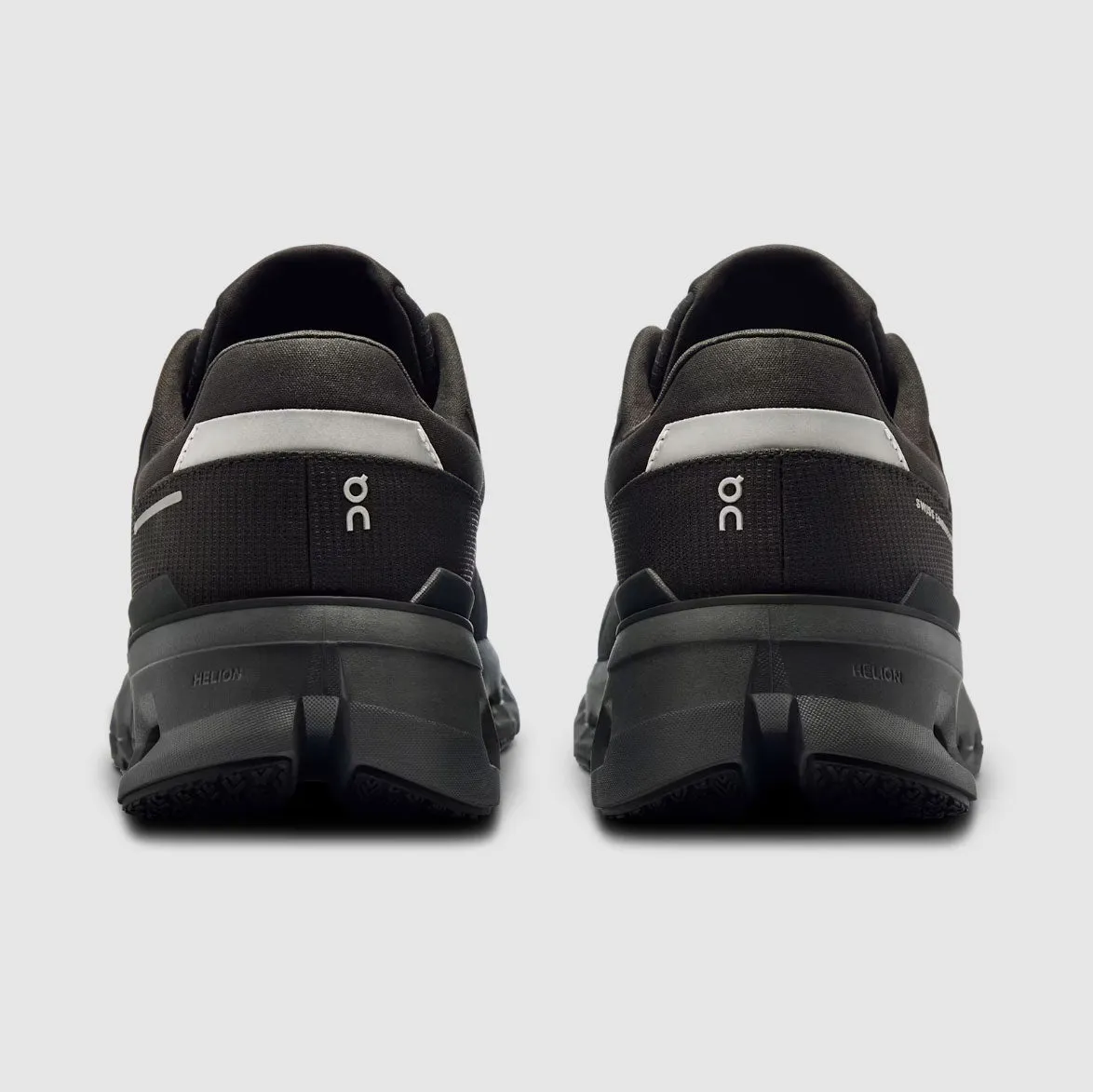 Chaussures On Women's Cloudrunner 2 Imperméables - Magnétique / Noir On Cloud