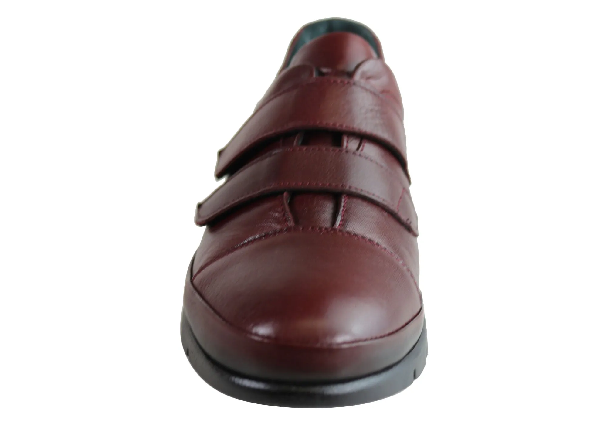 Orizonte Kerri Chaussures en Cuir pour Femmes à Bretelles Réglables Confort Européen Orizonte Shoes