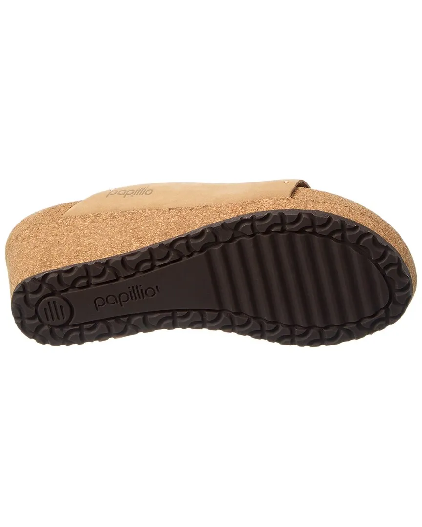 Papillio par Birkenstock Namica Rivets Sandale à Plateforme Étroite en Cuir