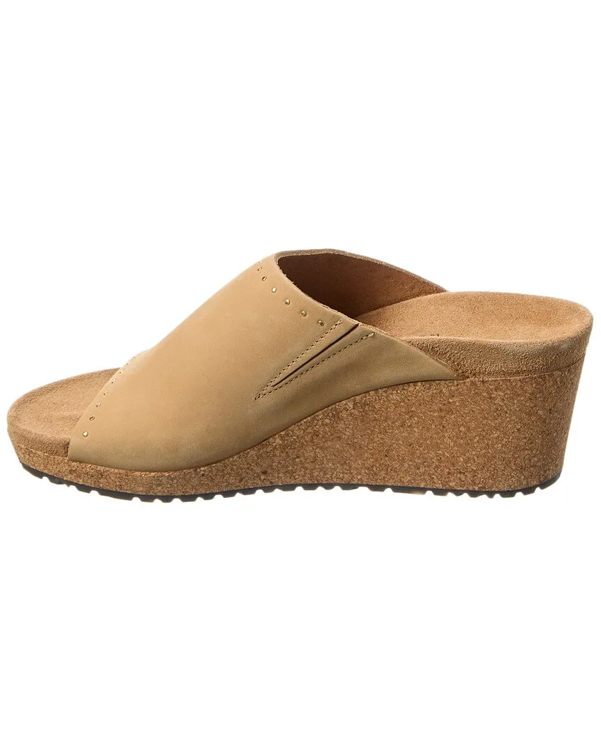 Papillio par Birkenstock Namica Rivets Sandale à Plateforme Étroite en Cuir