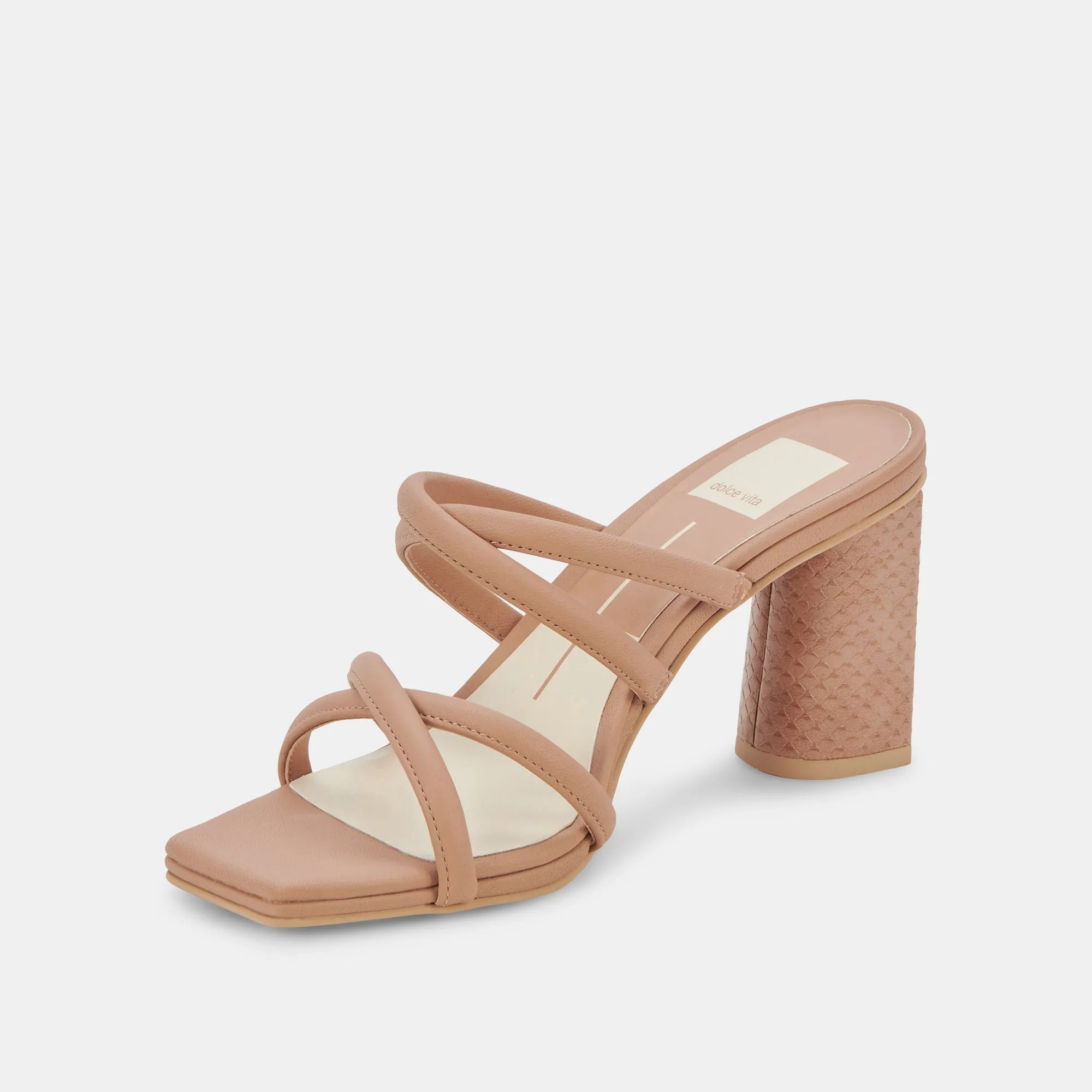 PATSI HEELS CAFÉ EN CUIR