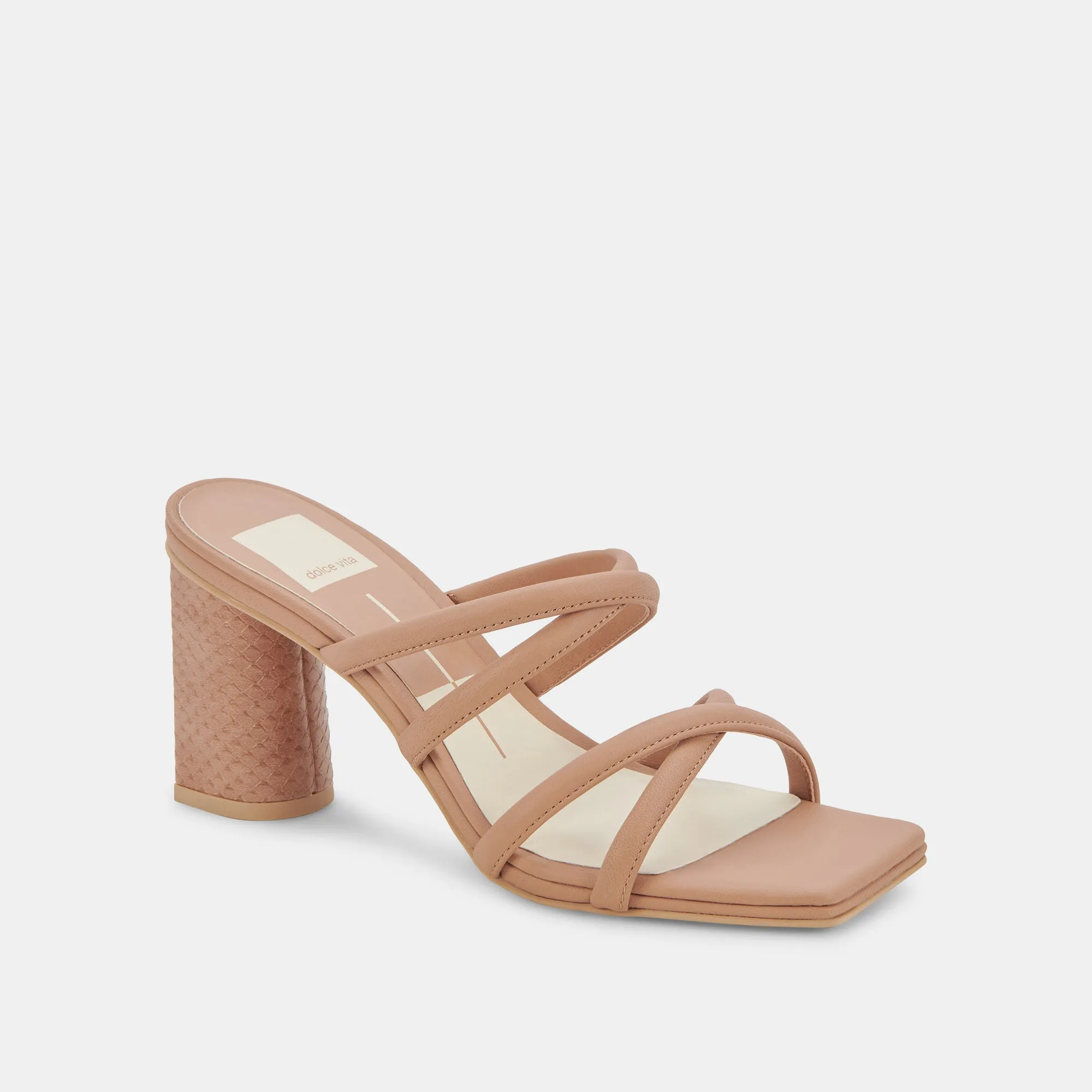 PATSI HEELS CAFÉ EN CUIR