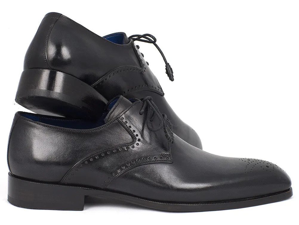 Paul Parkman Chaussures Paul Parkman Derby Homme à Bout Médaille en Noir
