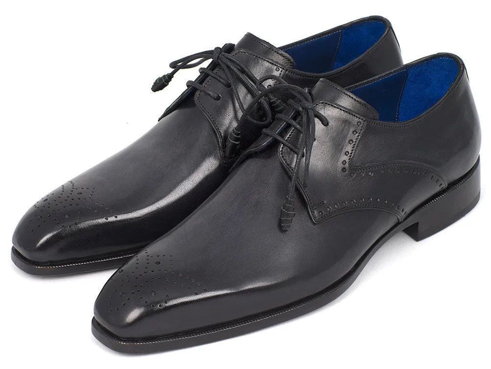 Paul Parkman Chaussures Paul Parkman Derby Homme à Bout Médaille en Noir