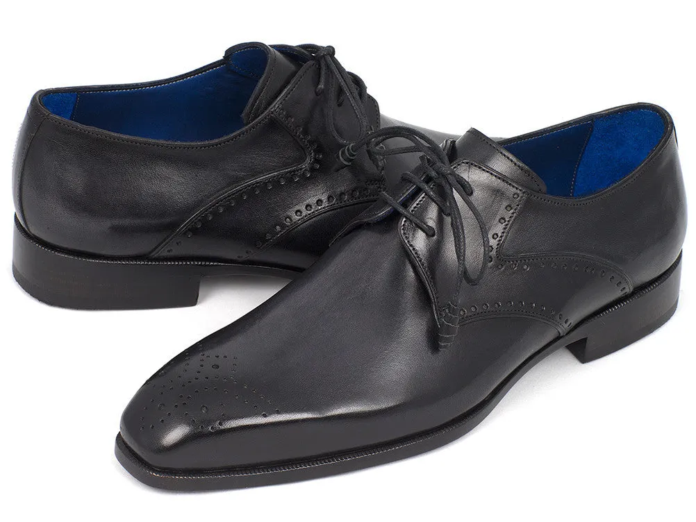 Paul Parkman Chaussures Paul Parkman Derby Homme à Bout Médaille en Noir