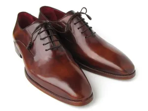 Paul Parkman Shoes Paul Parkman Men's Plain Toe Calfskin Oxfords in Brown