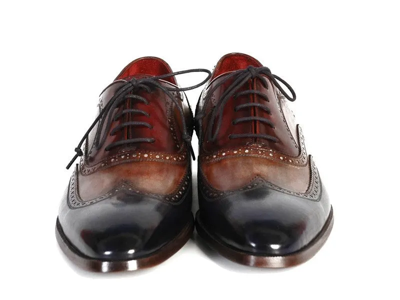 Paul Parkman Chaussures Paul Parkman Richelieu Homme en Bleu marine, Camel et Bordeaux