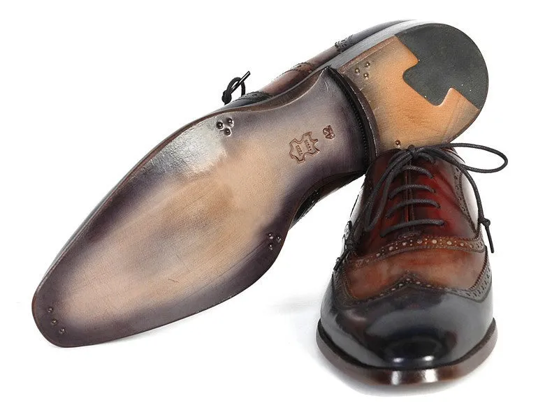 Paul Parkman Chaussures Paul Parkman Richelieu Homme en Bleu marine, Camel et Bordeaux