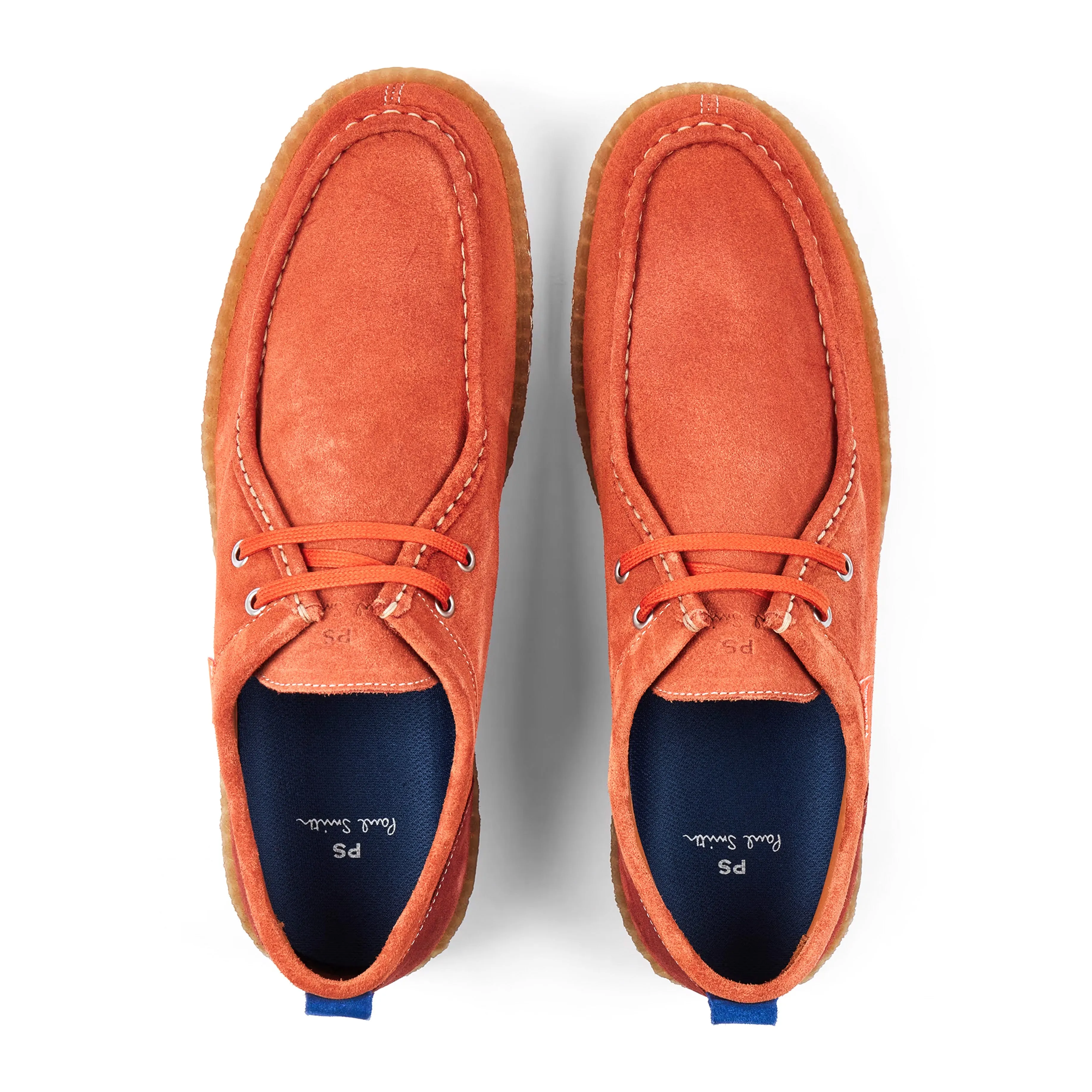 Chaussures Paul Smith Buster en daim orange