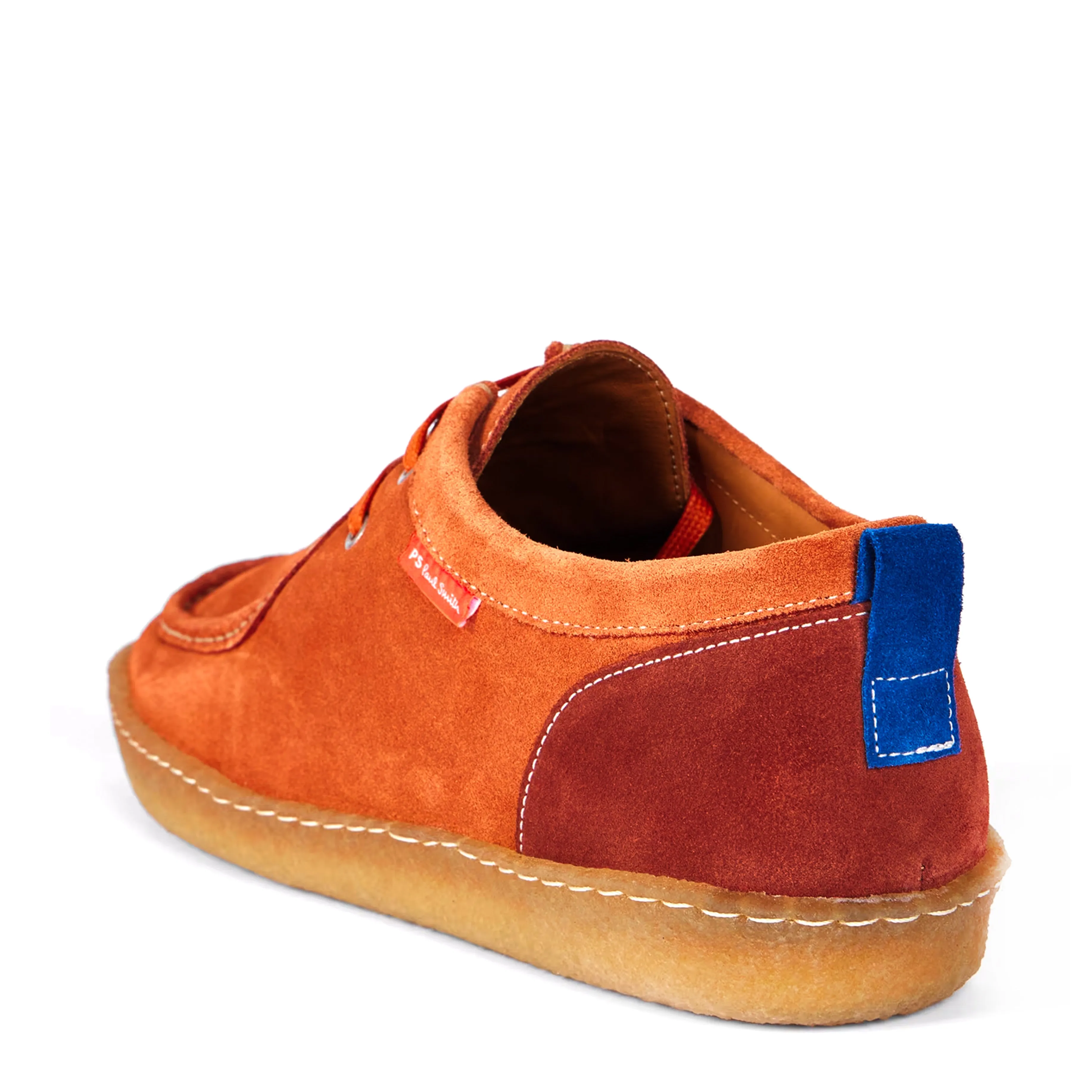 Chaussures Paul Smith Buster en daim orange