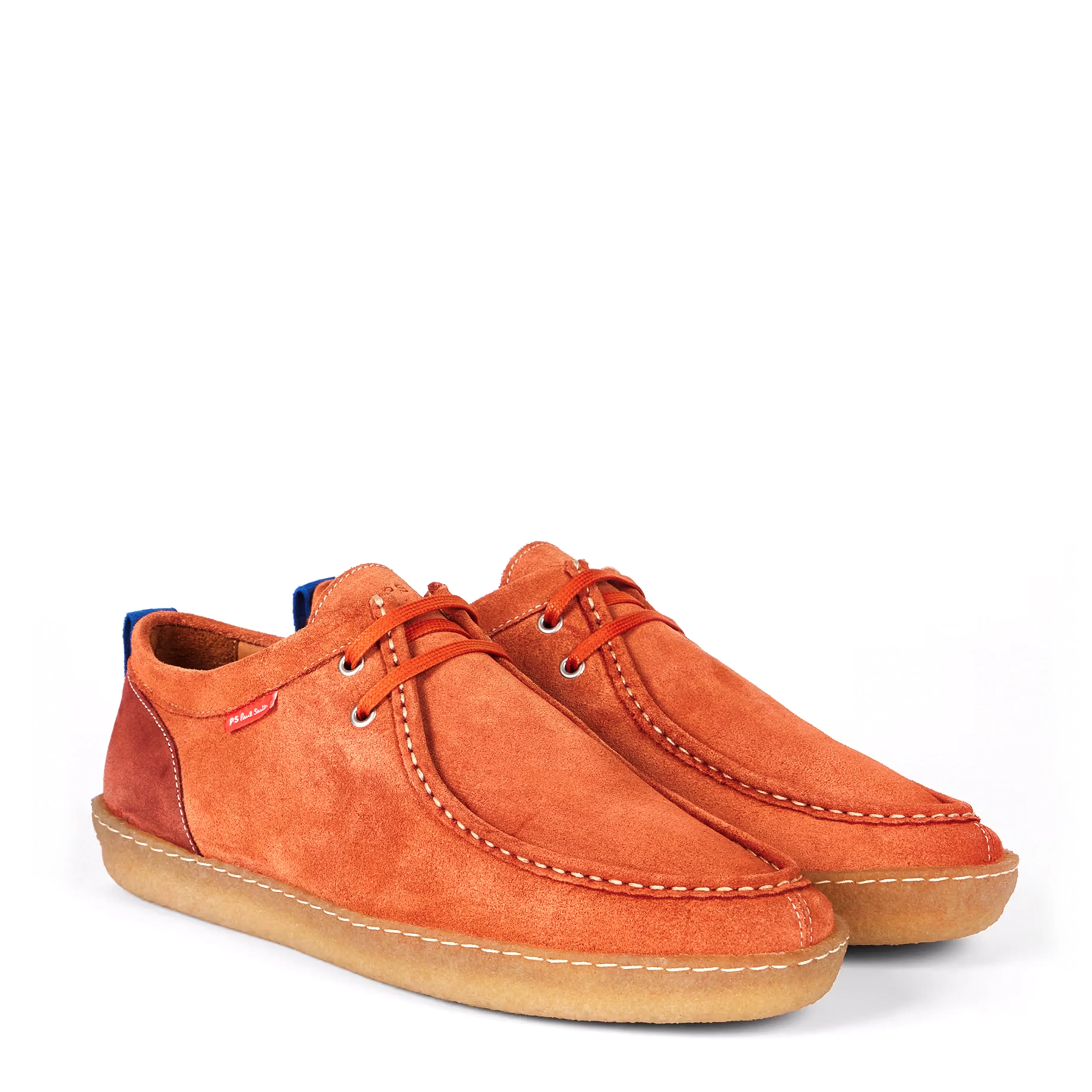 Chaussures Paul Smith Buster en daim orange