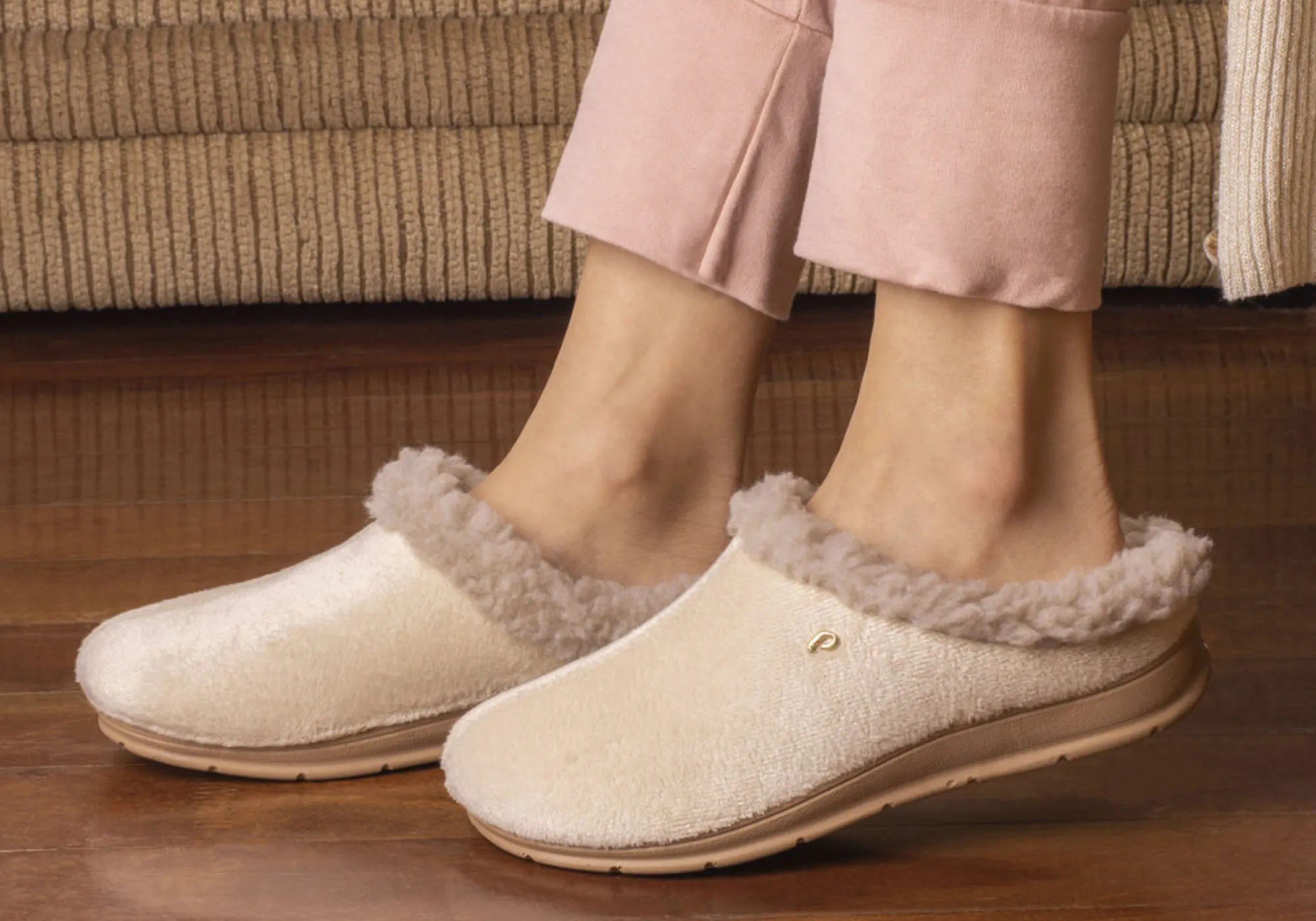 Pegada Marnie Chaussons Femme Brésiliens à Bout Fermé et Talon Ouvert, Chaussons Confort Pegada
