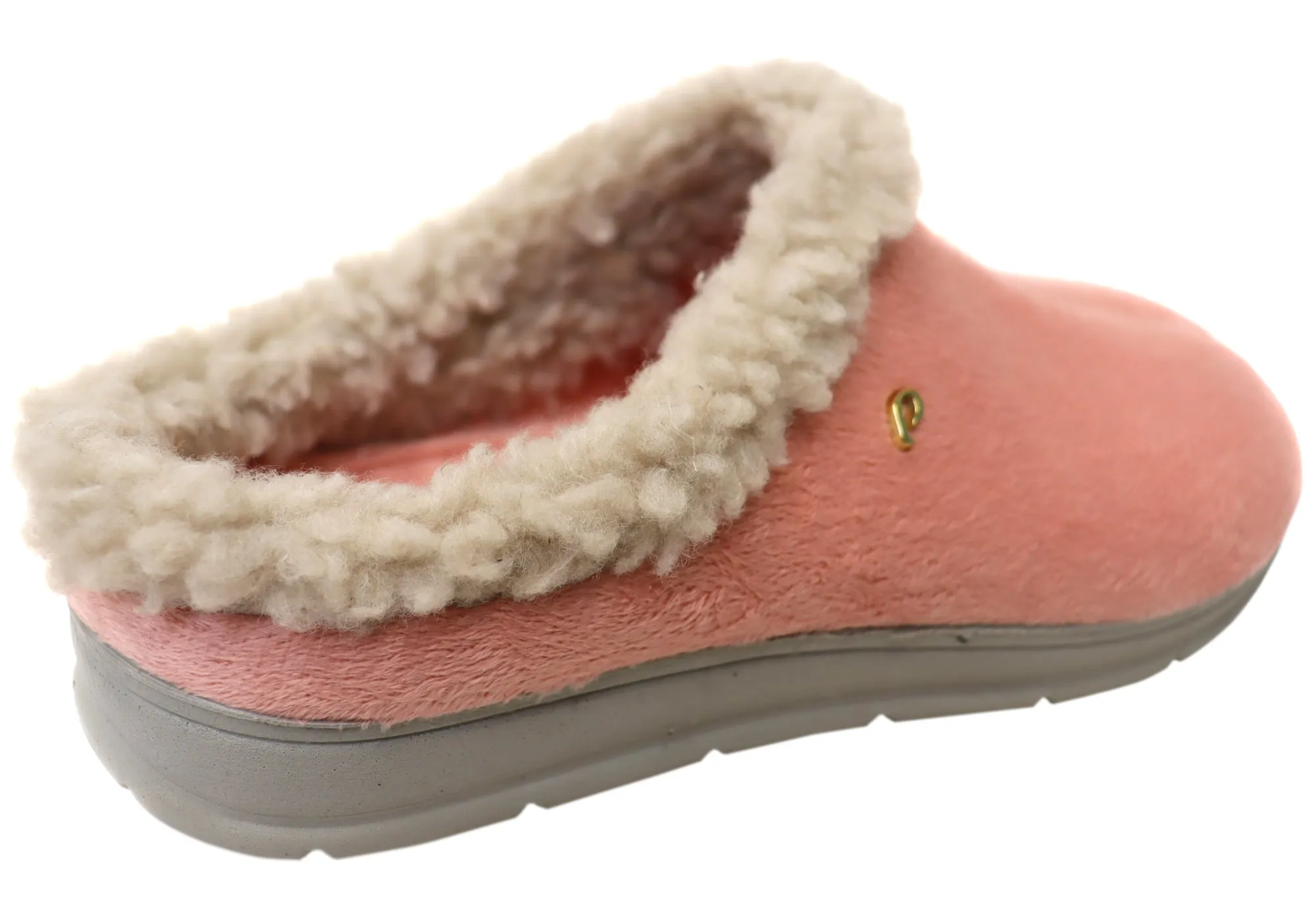 Pegada Marnie Chaussons Femme Brésiliens à Bout Fermé et Talon Ouvert, Chaussons Confort Pegada