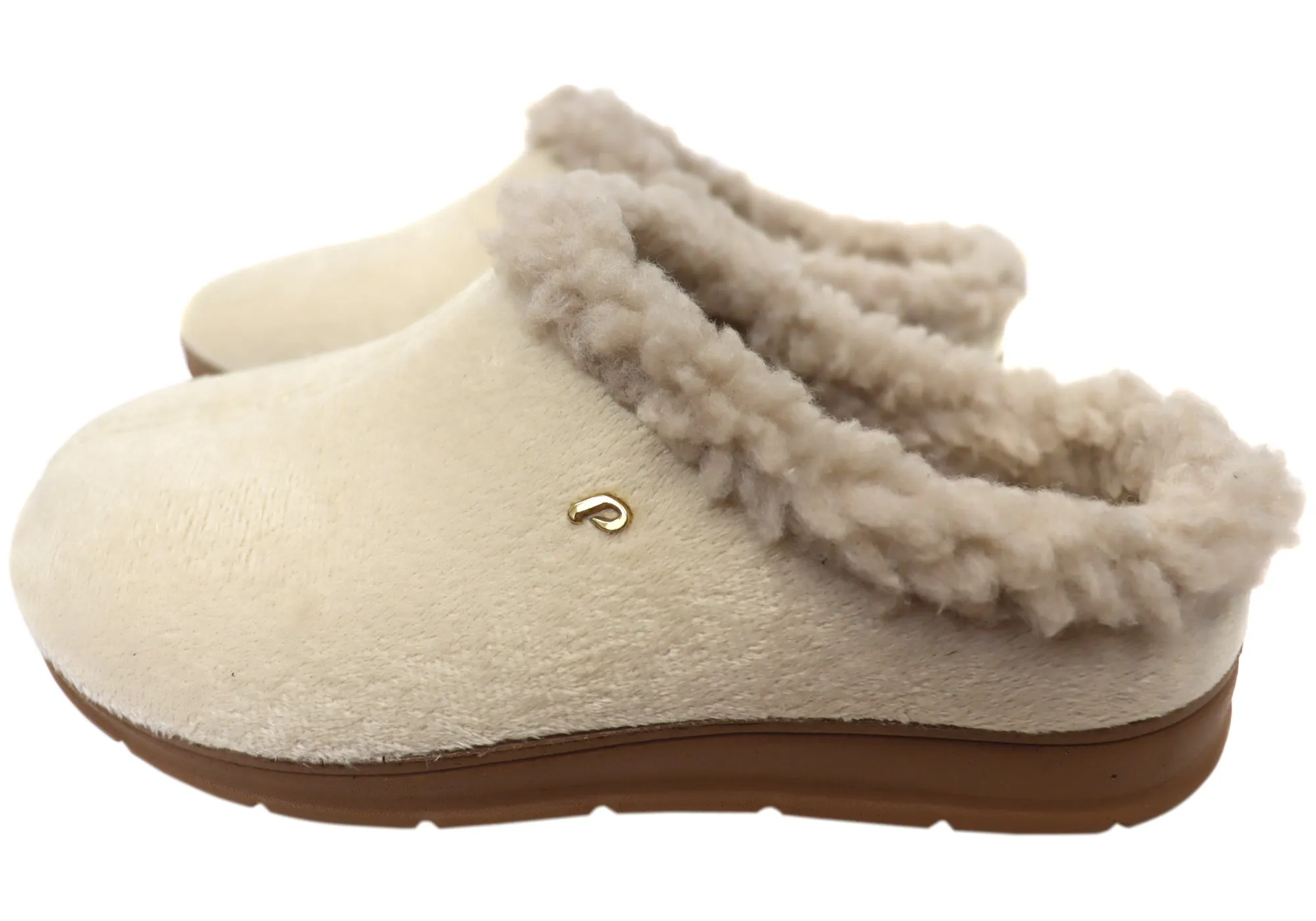 Pegada Marnie Chaussons Femme Brésiliens à Bout Fermé et Talon Ouvert, Chaussons Confort Pegada