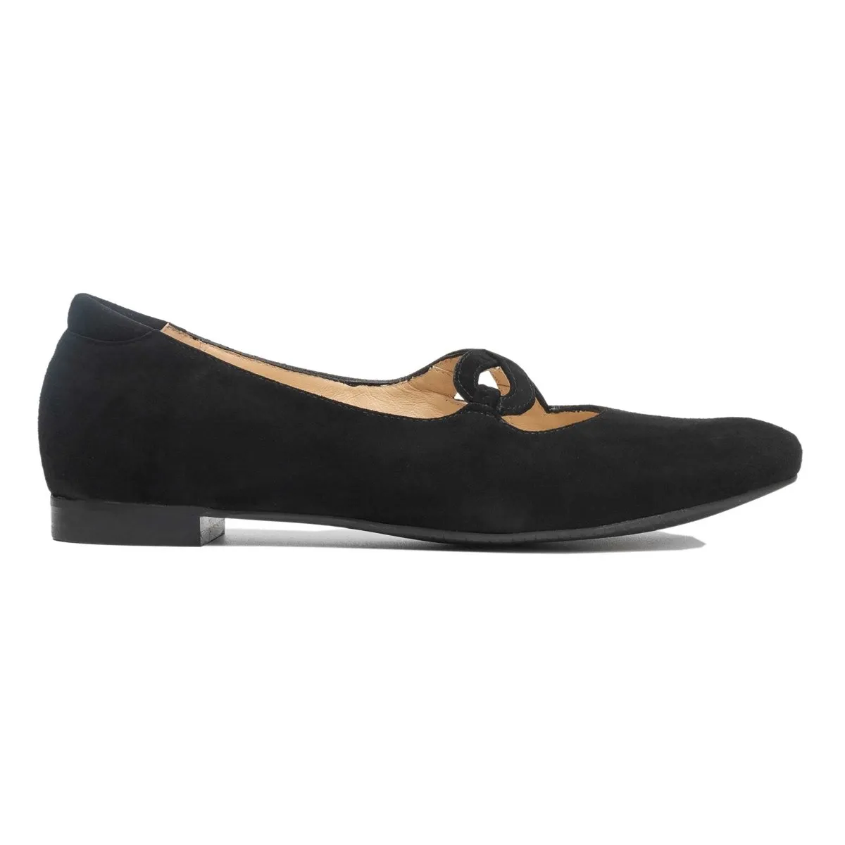 Pie Santo Femme Kat Suède Noir