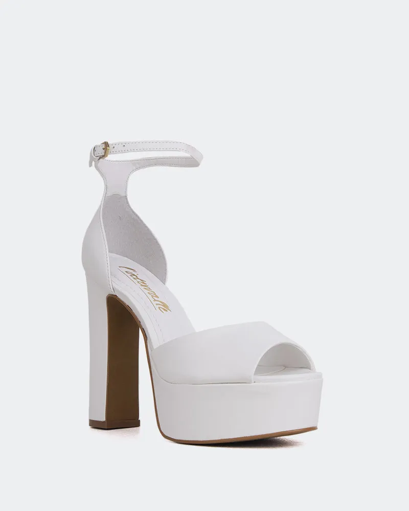 Porfi Cuir Blanc