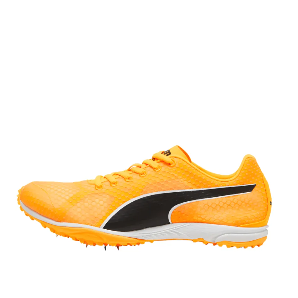 Chaussures de course Puma Unisex EvoSpeed Haraka 8 en Sunstream/PUMA Noir/PUMA Blanc SS25 Chaussures_Puma-Running