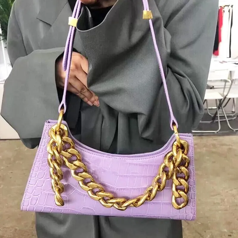Sacs fourre-tout violets pour femmes, sac à main vintage, mini sac à bandoulière en cuir, sac rétro pour femmes, motif pierre, porte-monnaie féminin, sacs Fashion Nova