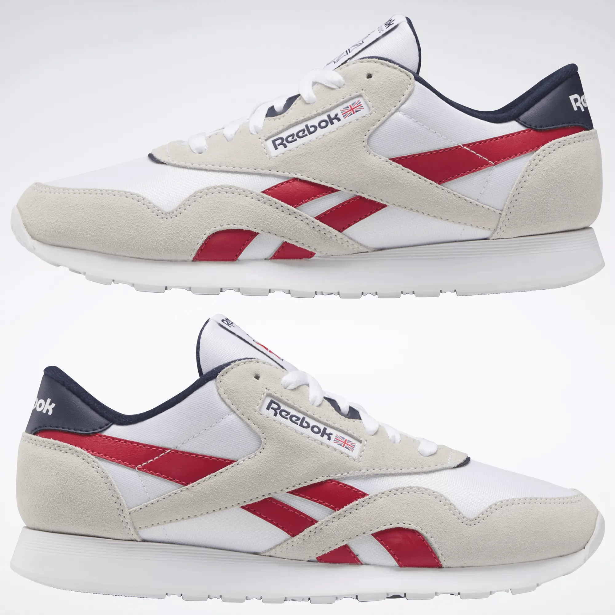 Chaussures Reebok pour Homme Classiques en Nylon