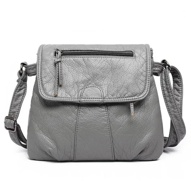 REPRCLA Designer de Marque Sacs Messager Femme Sac Bandoulière en PU Souple Sac à Épaule de Haute Qualité Mode Sacs à Main Femme Sacs Fashion Nova
