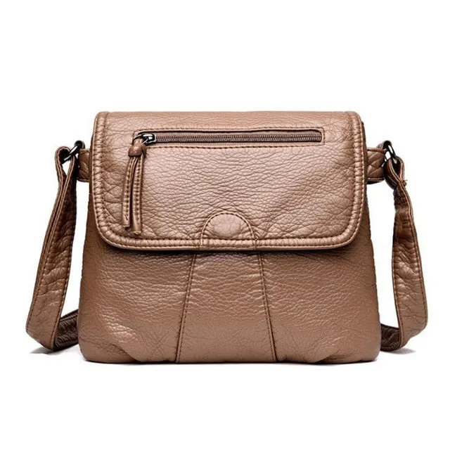 REPRCLA Designer de Marque Sacs Messager Femme Sac Bandoulière en PU Souple Sac à Épaule de Haute Qualité Mode Sacs à Main Femme Sacs Fashion Nova
