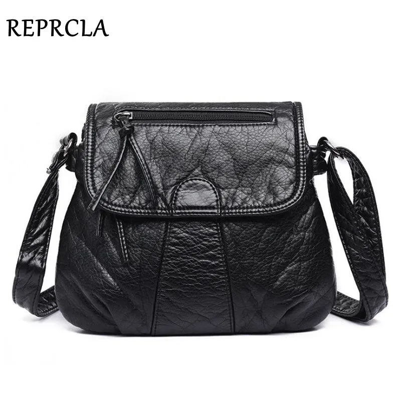 REPRCLA Designer de Marque Sacs Messager Femme Sac Bandoulière en PU Souple Sac à Épaule de Haute Qualité Mode Sacs à Main Femme Sacs Fashion Nova