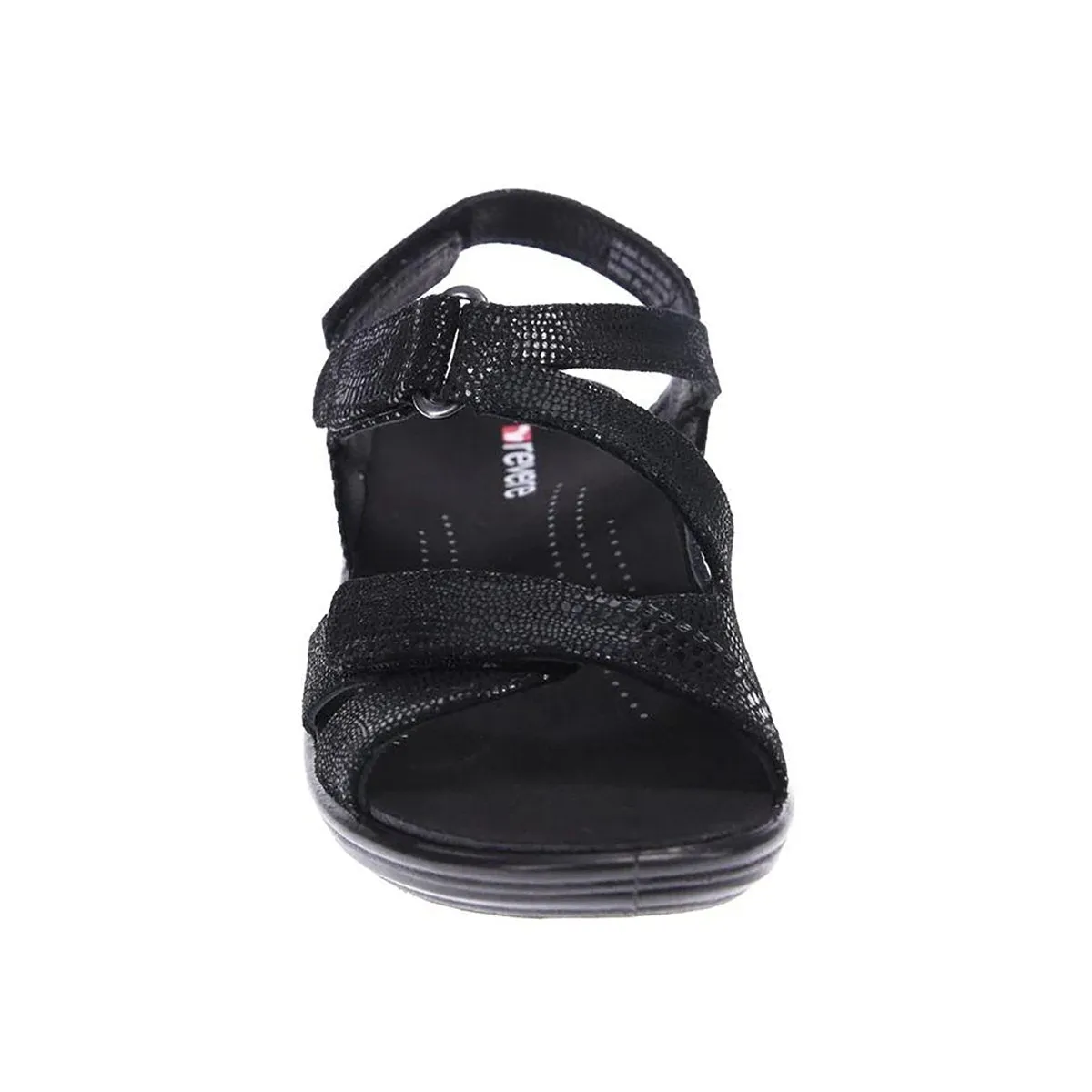 Revere Women's Zanzibar Lézard Noir