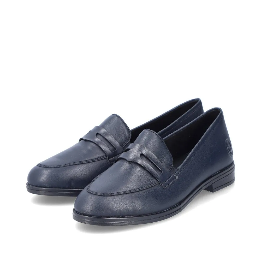 Rieker Shoes 46260-14 Navy Slip On