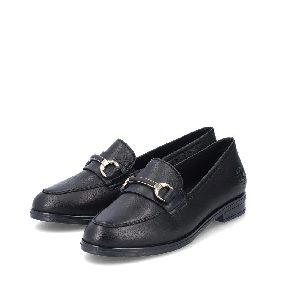 Rieker Shoes 46262-01 Noir Mocassin