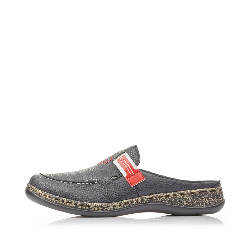 Rieker Chaussures 46393-15 Marine/Rouge