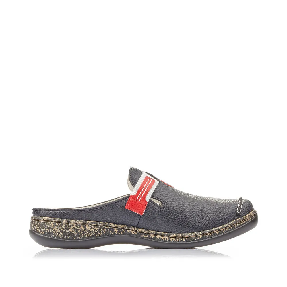 Rieker Chaussures 46393-15 Marine/Rouge