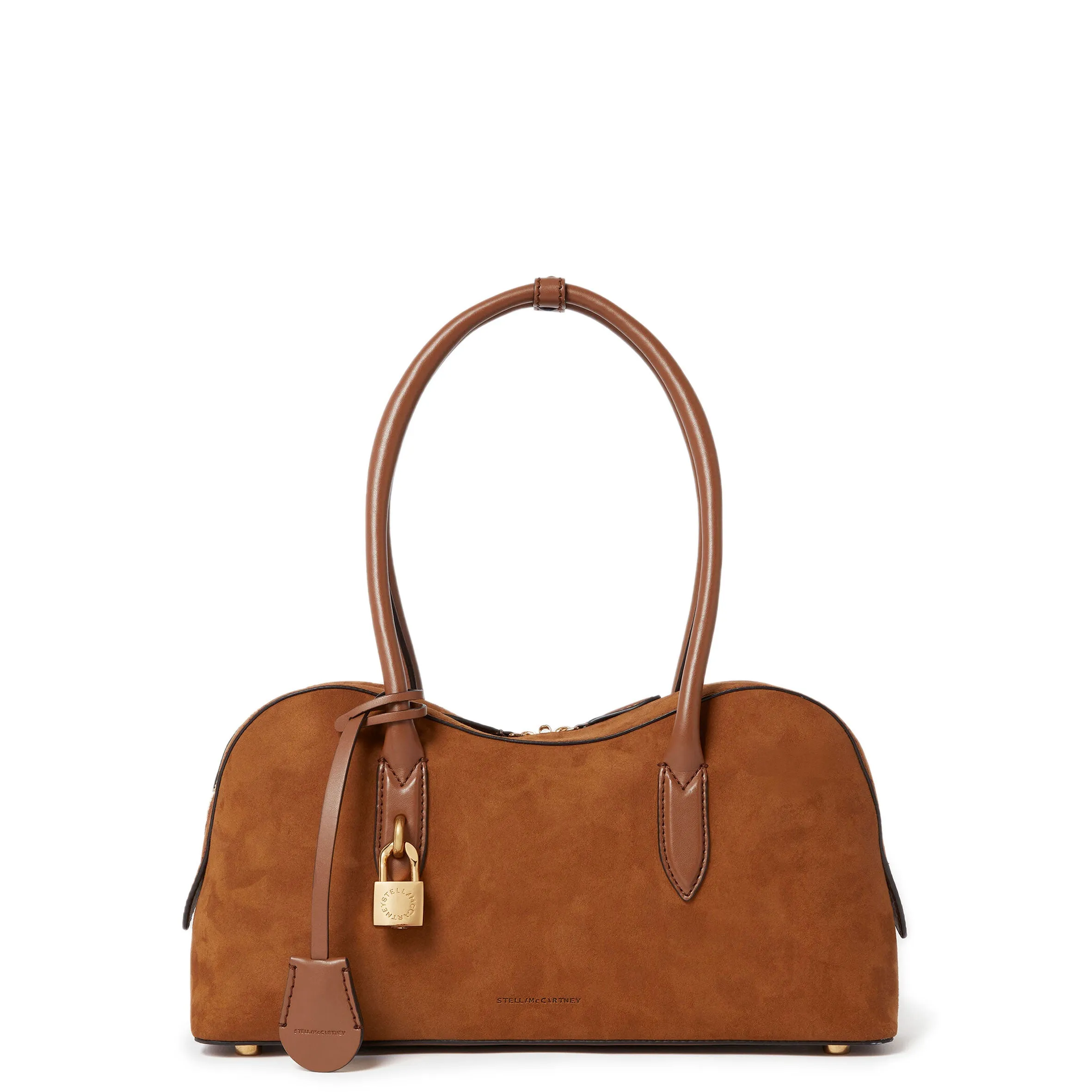 Sac bandoulière Ryder, en daim, couleur Brandy Bags_Stella Mccartney_Sacs