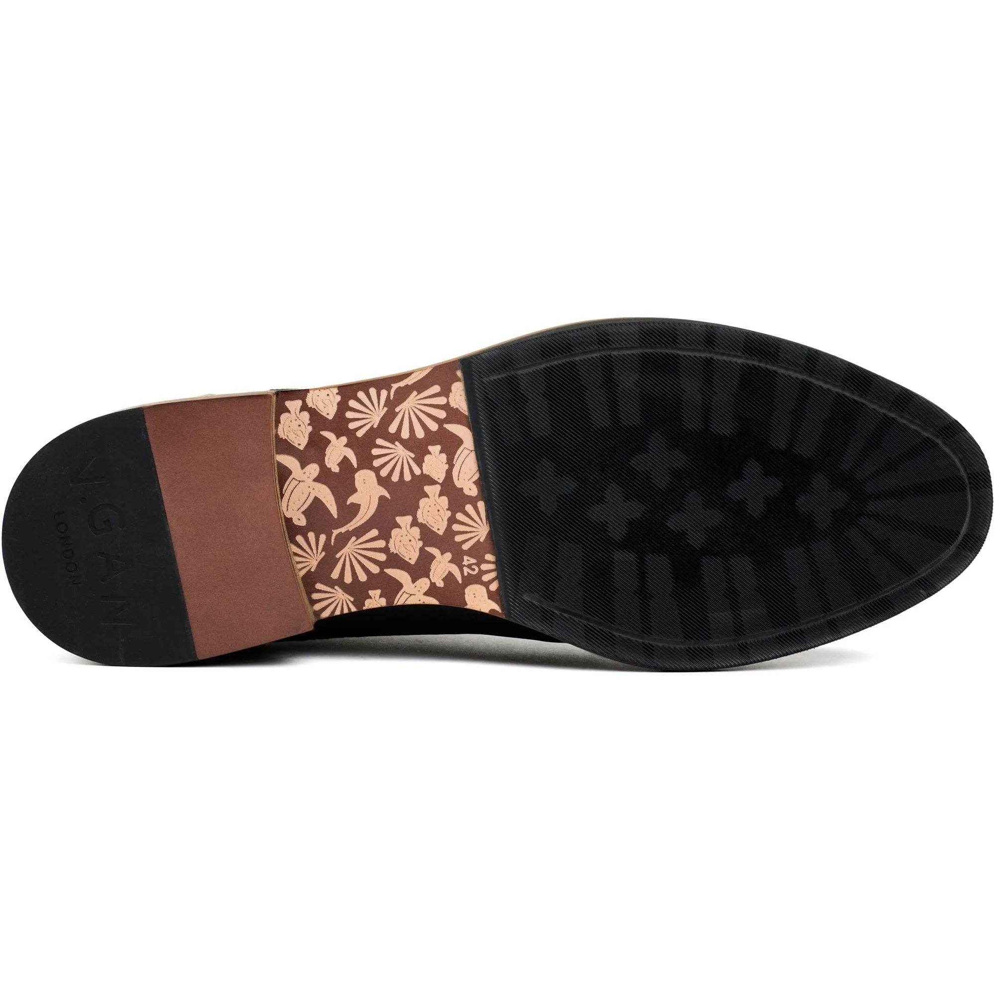 Bottes chevilles en similicuir vegan pour hommes Rye 2 | Marron