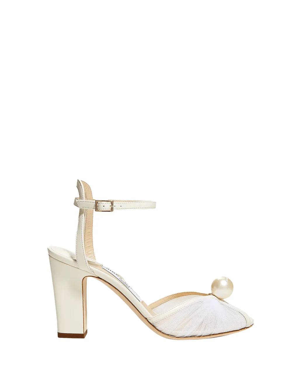 Sacaria White Pearl 85 Sandale en Ivoire