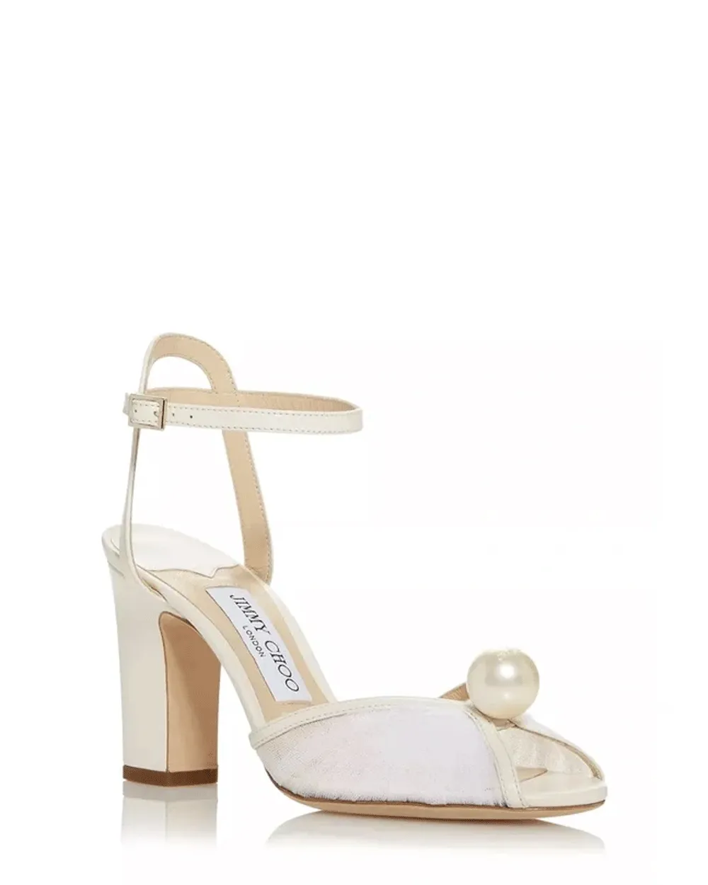 Sacaria White Pearl 85 Sandale en Ivoire