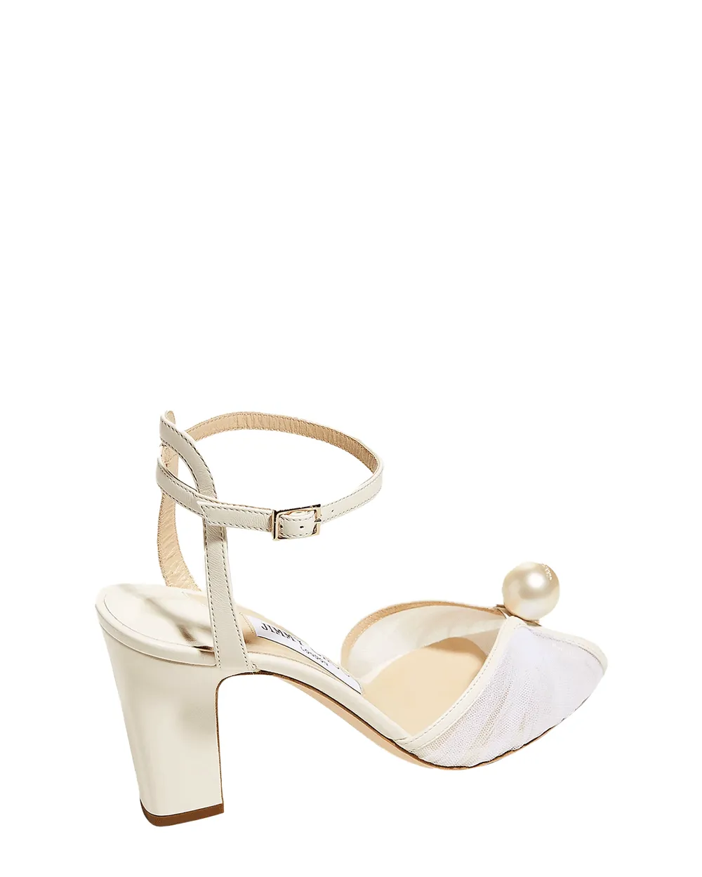 Sacaria White Pearl 85 Sandale en Ivoire