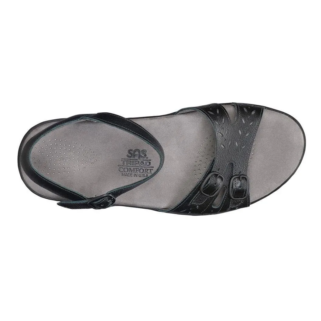SAS Women's Duo en cuir noir