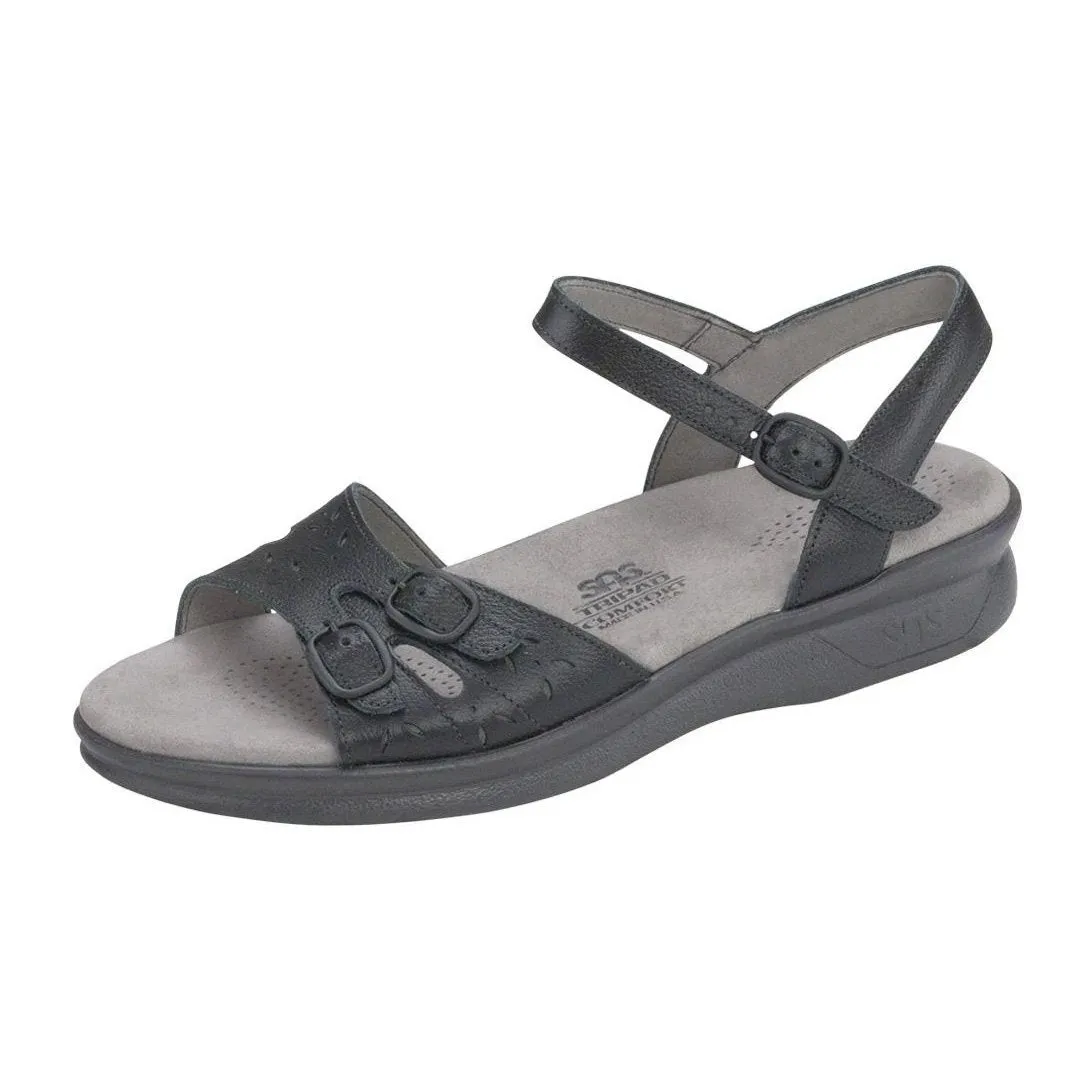 SAS Women's Duo en cuir noir
