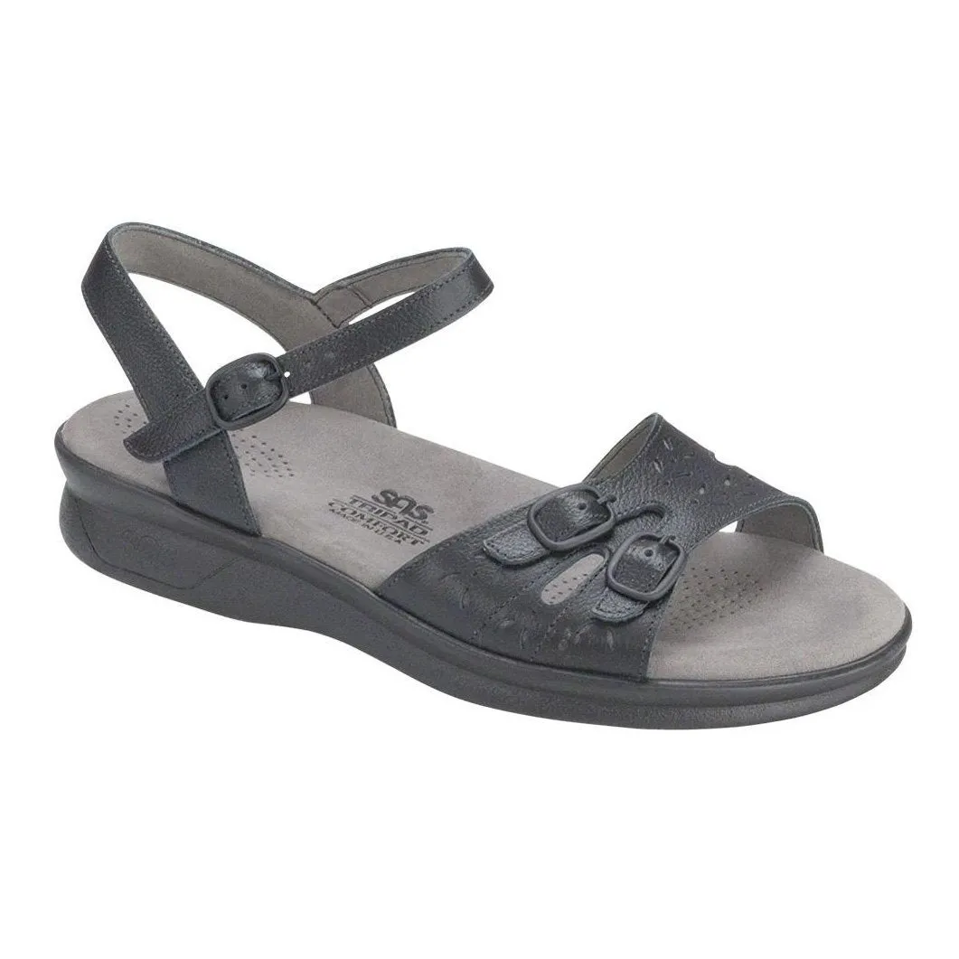 SAS Women's Duo en cuir noir