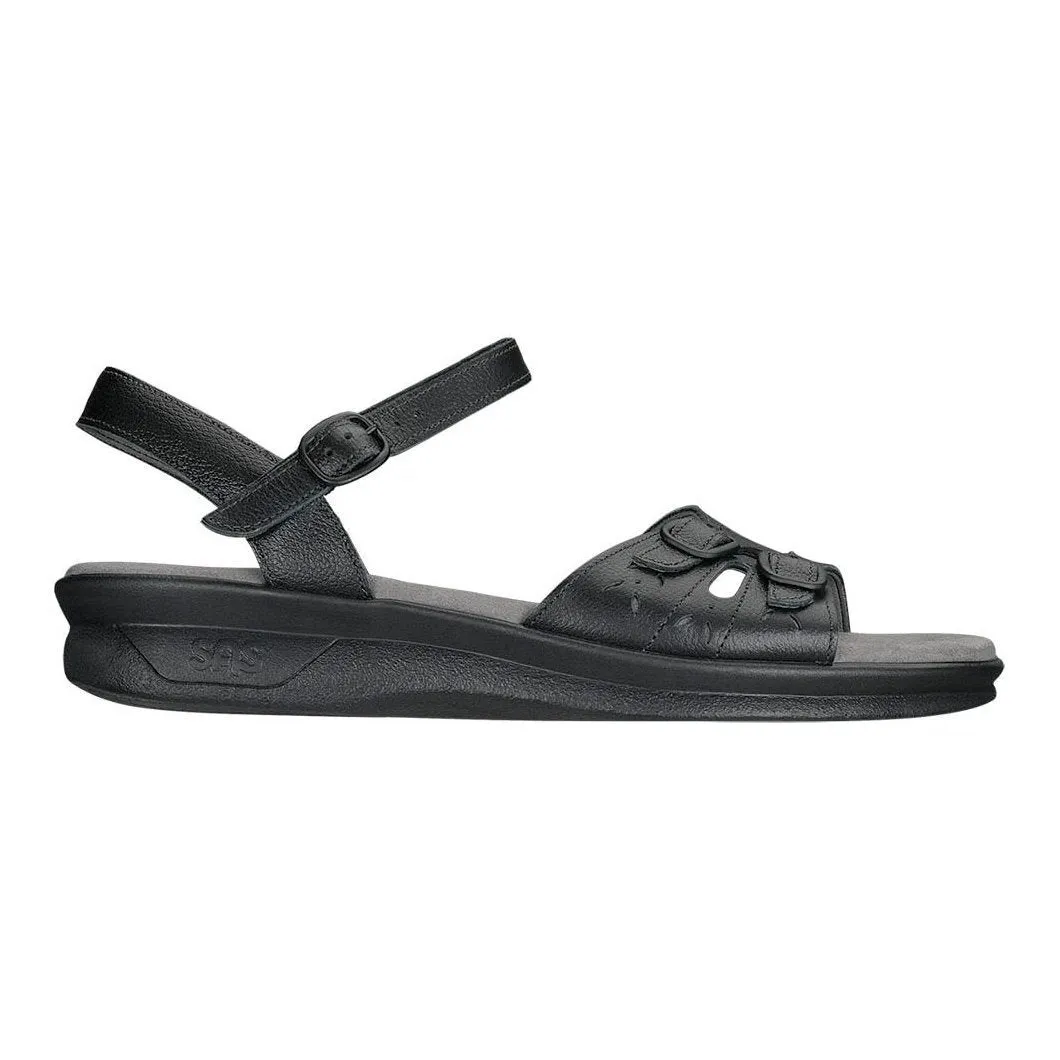 SAS Women's Duo en cuir noir