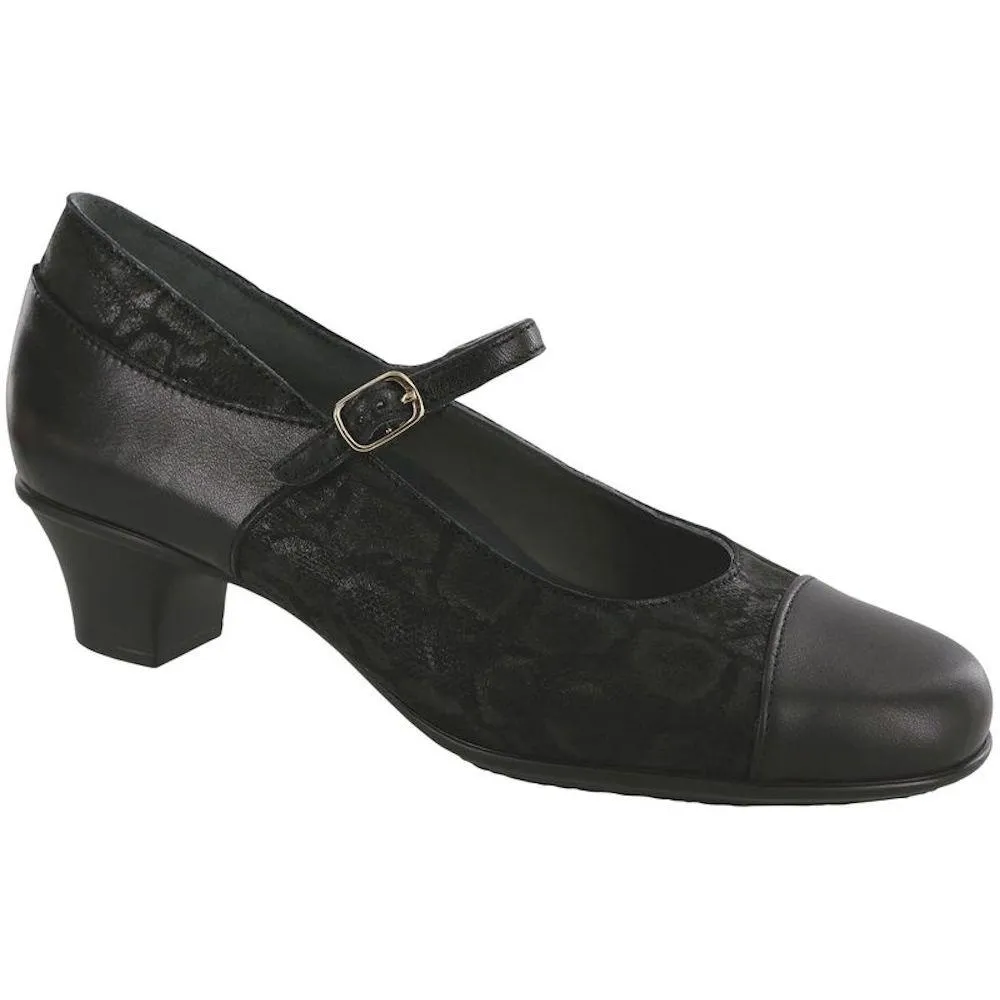 SAS Femme Isabel Serpent Noir