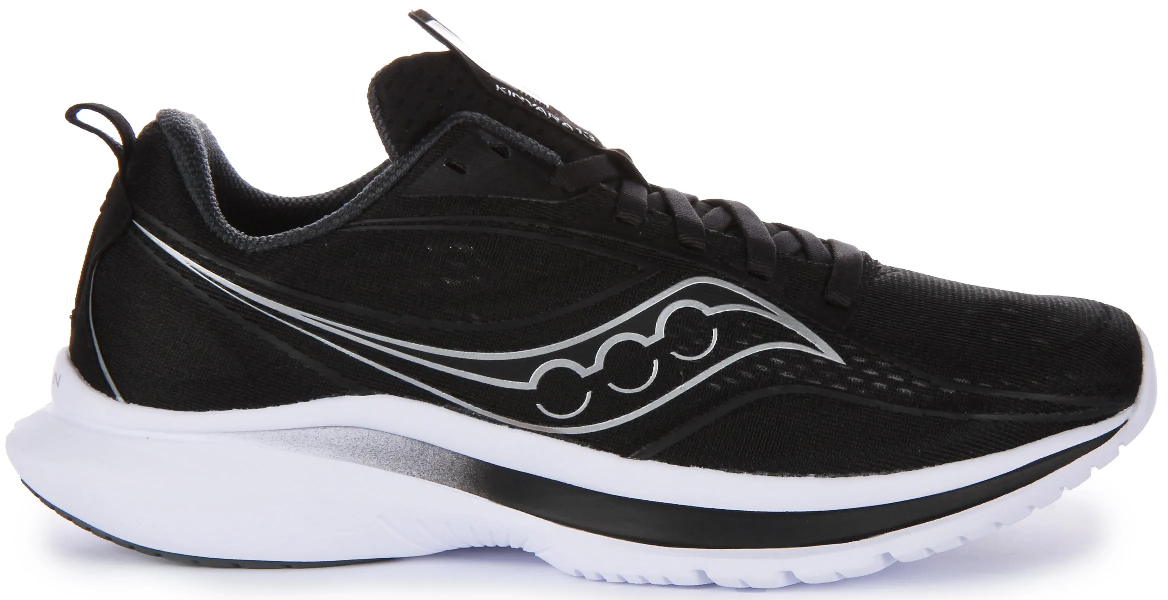 Saucony Kinvara 13 En Noir Argent Pour Femmes Chaussures Saucony