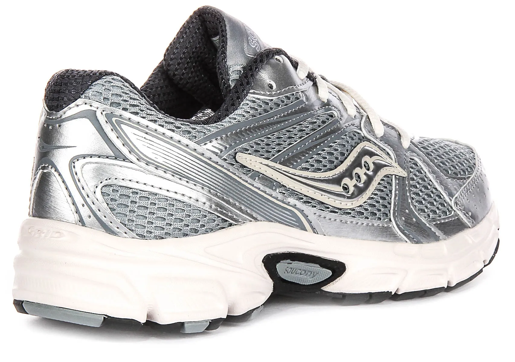 Saucony Ride Millennium en argent blanc pour femmes Chaussures Saucony