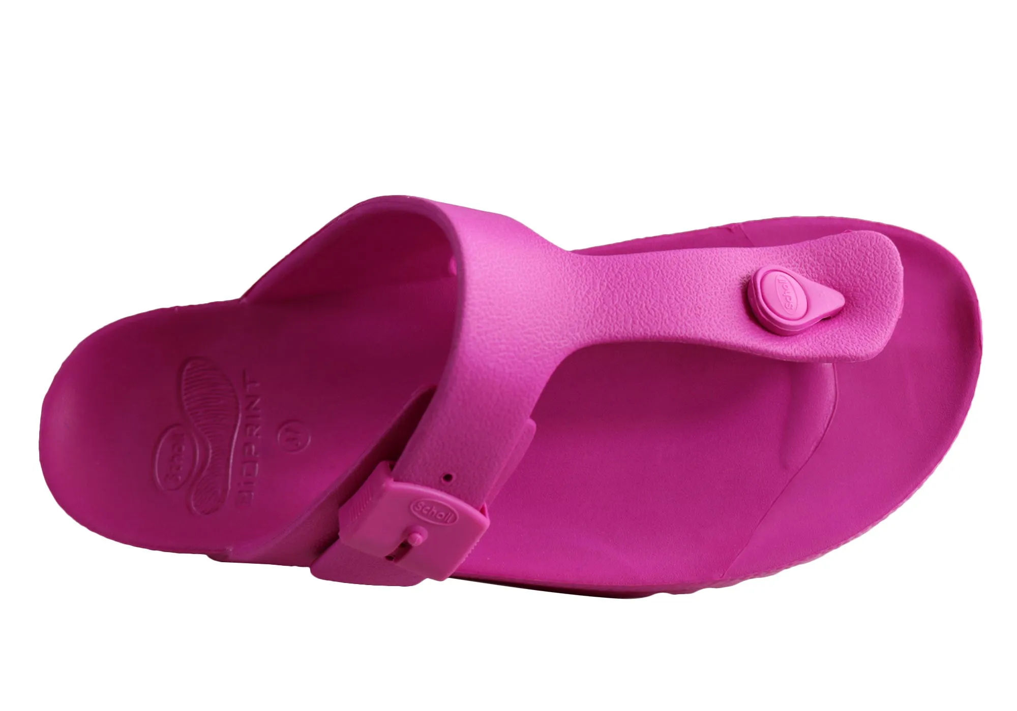 Sandales Scholl Bioprint Bahia confortables pour femmes, tongs orthopédiques Scholl Orthaheel