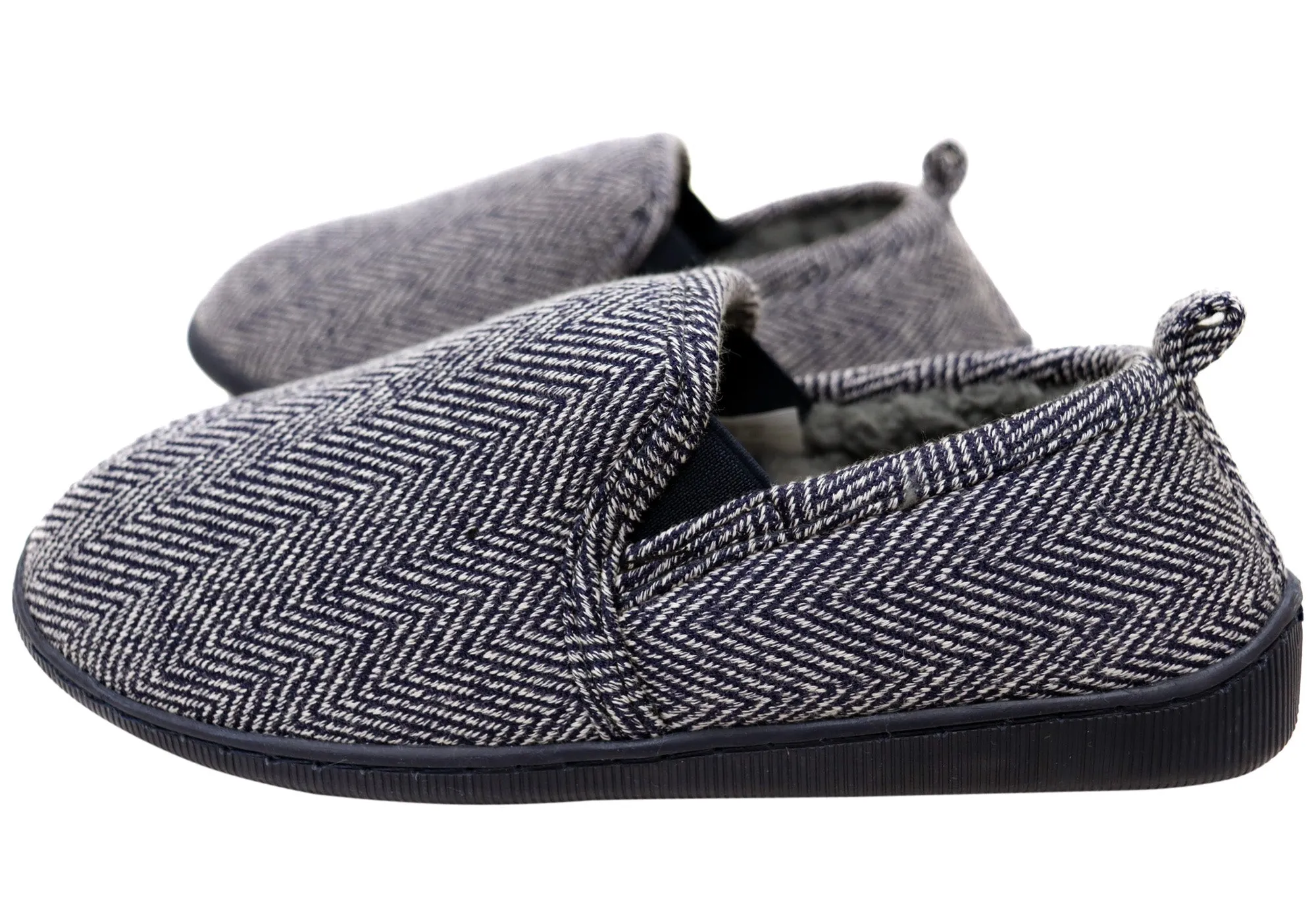 Chaussons d'intérieur confortables et soutenus pour hommes Scholl Orthaheel Gary - Chaussures Scholl Orthaheel