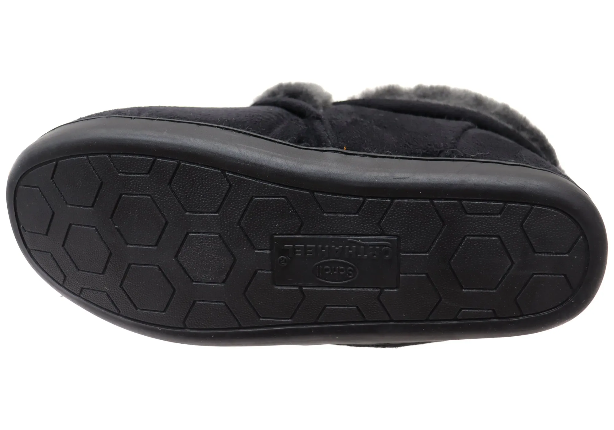 Chaussons d'intérieur confortables et soutenus pour femmes Scholl Orthaheel Snuggle II - Chaussures Scholl Orthaheel