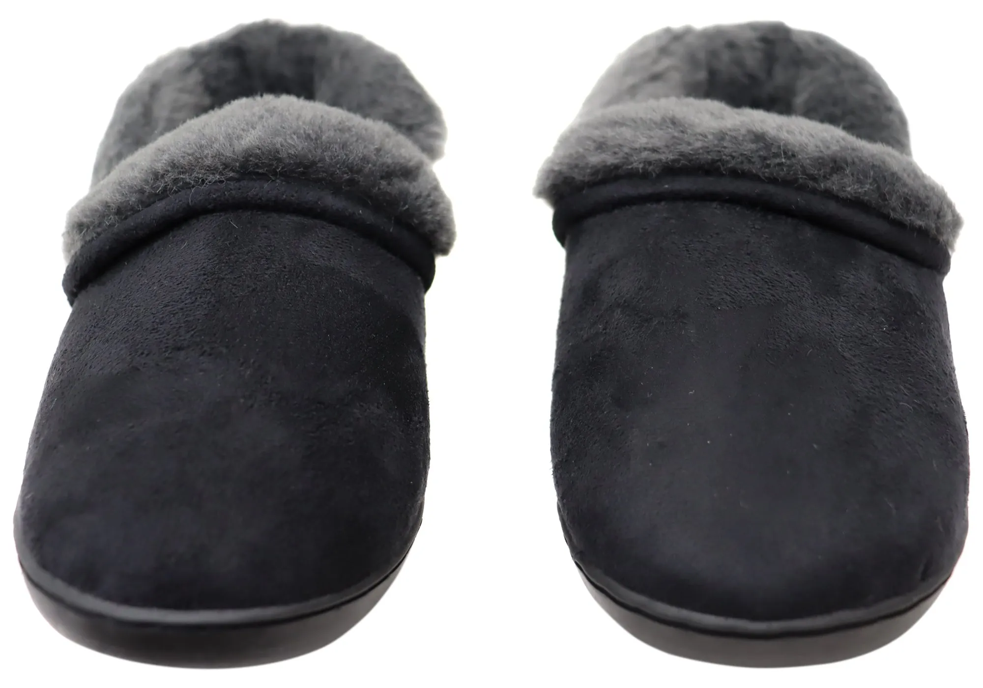 Chaussons d'intérieur confortables et soutenus pour femmes Scholl Orthaheel Snuggle II - Chaussures Scholl Orthaheel
