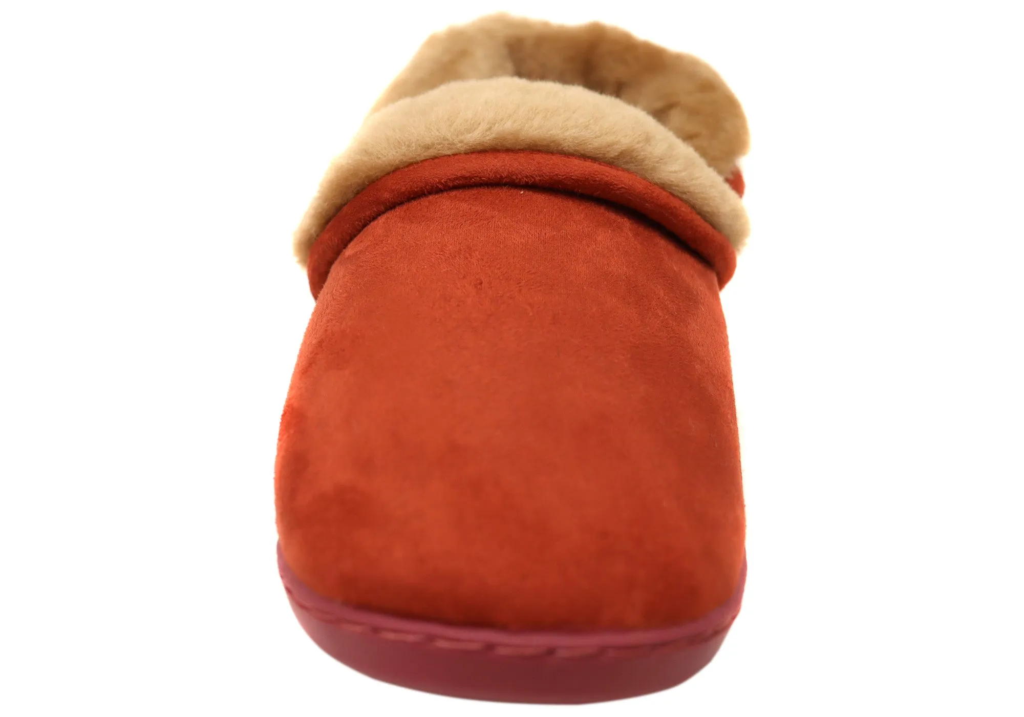 Chaussons d'intérieur confortables et soutenus pour femmes Scholl Orthaheel Snuggle II - Chaussures Scholl Orthaheel