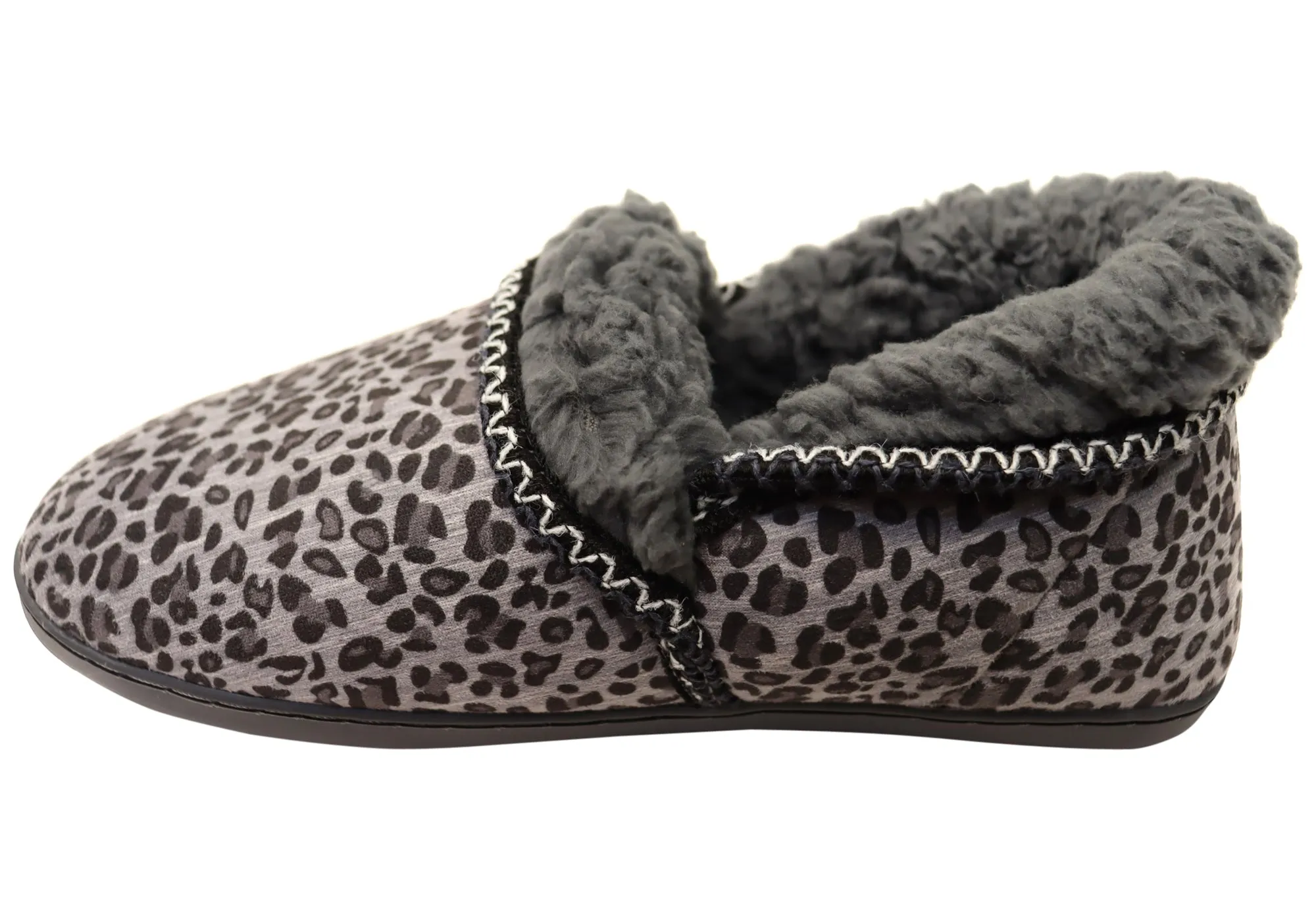 Chaussons d'intérieur confortables et soutenus pour femmes Scholl Orthaheel Snuggle - Chaussures Scholl Orthaheel