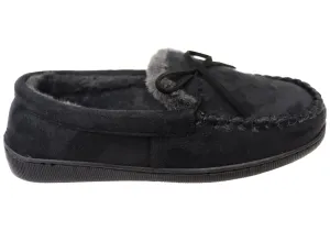 Scholl Orthaheel Womens Comfort Supportive Mohican Moccasin Slippers Scholl Orthaheel Shoes